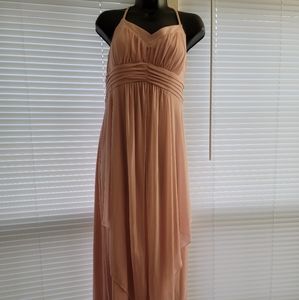 Blush long dress